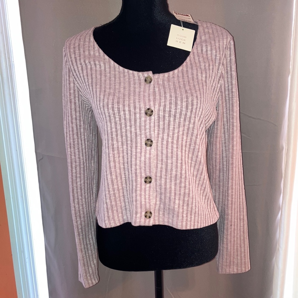 Good Luck Gem Lavender Top